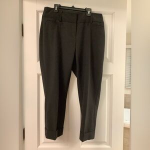 Apt. 9 Black Curvy Fit Capri Pants